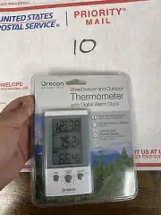 Oregon Scientific THT312 Wired Thermometer Digital Alarm Clock