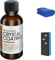 Acssart Crystal Coating, Acssart Car Plastic Plating Refurbishing Agent, Crystal Coating for Car Plastic Parts, Suitable for DIY, Automotive, Easy to Use (1pcs)