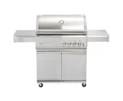 CROSSRAY 4-Burner Gas BBQ with Trolley