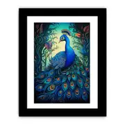 Beautiful Peacock Art Framed print