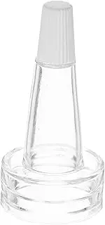 Luxshiny 20pcs Ampoule Dispenser Cap PVC Dropper Cap Dropper Leak-Proof Plastic for Travel Test Sample Bottle（21 MM）