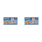 2x 48pc Splosh Memory Card Game Kids/Children Interactive Play Matching Toy 4y+