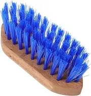 INOOMP Horse Grooming Brush Stiff Bristles for Cleaning and Shedding Ergonomic Handle for Comfortable Use Cattle and Donkeys