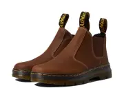 Dr. Martens Z121125 Whiskey Brown Leather Hardie II Chelsea Boots Size M9 W10