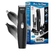 Wahl All-in-One Cordless Rechargeable Electric Ear/Nose, Detail, and Beard Trimm