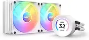 NZXT Kraken Elite 240 RGB AIO Liquid Cooler with LCD Display, 240 mm Size, White