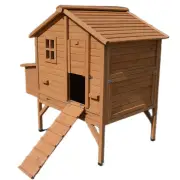 XL Chicken Coop Rabbit Hutch Cage Hen Chook House