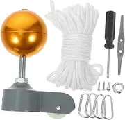 HIAKDOFT 1 Set Heavy Duty Flagpole Accessories Repair Tools for Outdoor Installation Compact and Lightweight Design for for Advertising and Holiday Decorations