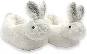 [Bright Line Eating] BLE Bunny Slippers for Kids – Soft, Warm & Fluffy Animal Slippers – Non-Slip Kids Slippers – Boys & Girls Bunny Slippers – Adorable Kids House Slippers