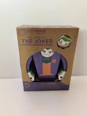 Loot Crate DC Comics Joker Painted Wooden Figure heehee haha faces FREE SHIPPING