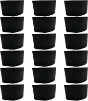 Kabcifea Funeral Mourning Band, 18pcs Full Black Soccer Football Captains Armband,Elastic Adjustable Funeral Bands for Badges