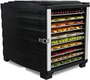 Food dehydrator Food Dehydrator Machine Professional Electric Multi Tier Preserver Meat Jerky Maker Fruit Vegetable Dryer 10 Layer Large Capacity Mute Energy Saving