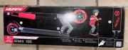 Huffy 58203 Remix Inline Kick Scooter, for Kids Ages 5+ Years, Red