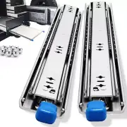 YENUO Heavy Duty Locking Drawer Slides Full Extension Runners With Lock 12 14...
