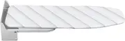 Hiding Ironing Board Wall Mounted Ironing Board,Folding Away Metal Iron Table, 180° Rotatable Space Saving with Heat Resistant Ironing Cover Foldable Ironing Station,White