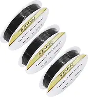 BIUDECO 3 Rolls Manicure Line Stickers Nail Art Lines DIY Manicure Ornament Tapes Non-discoloring Nail Art