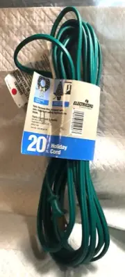 Pacific Electric 16AWG 20 Extra Flexible Appliance Extension Cord NEW USA