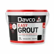Davco 2L Blackest Black Ready To Use Easy Grout, Easy to clean and use