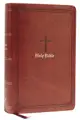 Kjv, Personal Size Large Print Single-Column Reference Bible, Leathersoft, Brown, Red Letter, Comfort Print: Holy Bible, King James Version