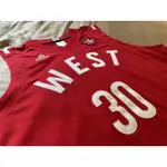 STEPHEN CURRY 2016 ALLSTAR WEST ADIDAS SWINGMAN XL