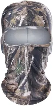 WTACTFUL Cool & Breathable Camo Face mask for Hunting or Hiking