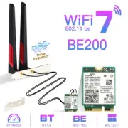 WiFi 7 For Intel Wireless Network Card Bluetooth 5.4 WiFi Adapter .2.4G/5G/6GHz
