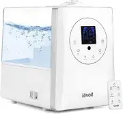 Whisper Quiet 6L Humidifier for Bedrooms & Large Rooms - Warm and Cool Mist
