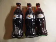Lot of 3 Super Bowl 30 Coke Bottles / Unopened / Free Domestic Shipping