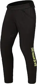 [REYSHIONWA] Men's Mountain Bike Pants Cycling Riding Pants MTB Waterproof Lightweight BMX Downhill Dirt Bike Pants Black