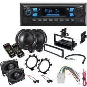Car Stereo Bluetooth/MP3/USB AM/FM & Door Speakers for 2003-2006 Chevy Silverado