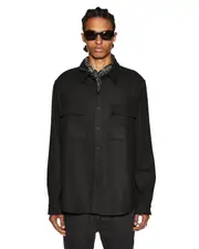 1999 Snakebite Long Sleeve Shirt - Black | Ksubi ++