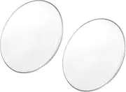 uxcell 16 Inch Drum Head Drum Skin Sound Controlled PET Material, Transparent, Pack of 2