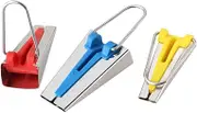 Angoily 3PCS Fabric Bias Tape Maker Set Quilting Tool for DIY Binding Includes Effortless Fabric Folding for Professional Finishes
