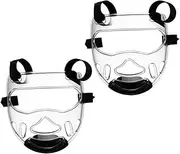 BESPORTBLE Karate Sparring Gear 2pc Taekwondo Face Mask Detachable Comfortable Breathable Sports Headgear