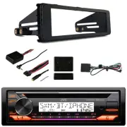 JVC KD-T92MBS Bluetooth CD USB AUX AM/FM Receiver, Install Kit, Wheel Interface