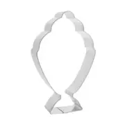 Ice Cream Sundae Cookie Cutter Metal