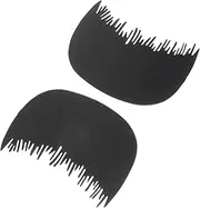 MERRYHAPY Hairline Fiber Comb for Men Women Portable Hairline Comb Set Protective Shield