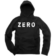 Zero Army Black White Hoodie