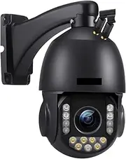 4K 8MP IP Security Camera Outdoor 4G Sim Card/WiFi 30X Zoom PTZ Human/Car Auto Tracking Auto Zoom Speed Dome Surveillance Camera(AU Plug,4K 4G - 256G Card)