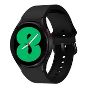 Catzon 20mm Silicone Watch Strap For Samsung Galaxy Watch 4 Watch Series-Black