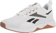 [Reebok] Men's Nanoflex TR V2 Cross Trainer, Black/Pure Grey/Classic Teal