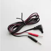 4 Set Electrode Wire Leads Cables for Tens Machine Fit for 2.0Mm Pin