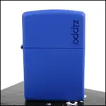 ☆福星屋☆【ZIPPO】美系~LOGO字樣打火機~ROYAL BLUE MATTE寶藍烤漆NO.229ZL