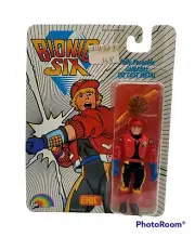 NEW 1986 MOC Vintage Bionic SIX 6 Eric Figure LJN Toys Diecast SEALED