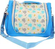 Toyvian 1pc Stroller Baby Bag Baby Tote Bag Organizer Tote Bag Mama Tote Newborn Diaper Bag Baby Stroller Organizer Mommy Handbag Encryption 300d Purple Multifunction Shoulder Bag Pram Bag