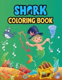 在飛比找博客來優惠-Shark Coloring Book: Cute Shar