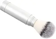 Healvian Portable Men Shaving Brush Travel Beard Brush for Easy Grooming Durable for Facial Cleansing Building for Home Salon Use