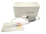 Voice Recorder 8GB Digital Audio Device Sound Activated Tape Dictaphone Keychain