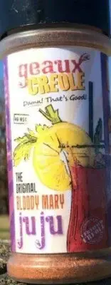Geaux Creole Mix Bloody Mary Juju Spice 5oz Pack of 12
