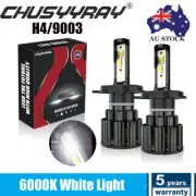 2X HB2 9003 H4 LED Headlight Globes Hi/Low Beam 6000k For FORD RANGER 2011-2014 (for: Kia)